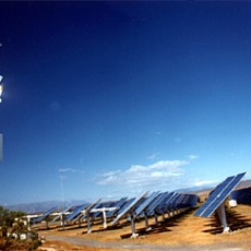 Solares Turmkraftwerk in Almería