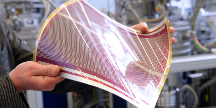 Flexible Solarmodule Forschungsschwerpunkt von NEXT ENERGY