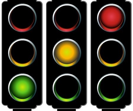 Ampelbeleuchtung