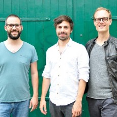 Gründer von enffi v.l.n.r. Chris, Max, Gerrit