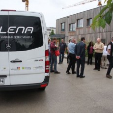 On Tour - die TN der Smart Grids BW #bloggertour am 28.06.2016 Foto: SmartGridsBW