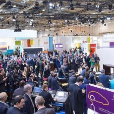 Großes Besucherinteresse am Messestand der Firma innogy SE