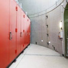 In Windkraftanlage integrierter Rechenknoten