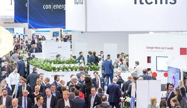Impression von der E-world energy & water 2018 Die E-world ist Europas führende Fachmesse der Energiewirtschaft.