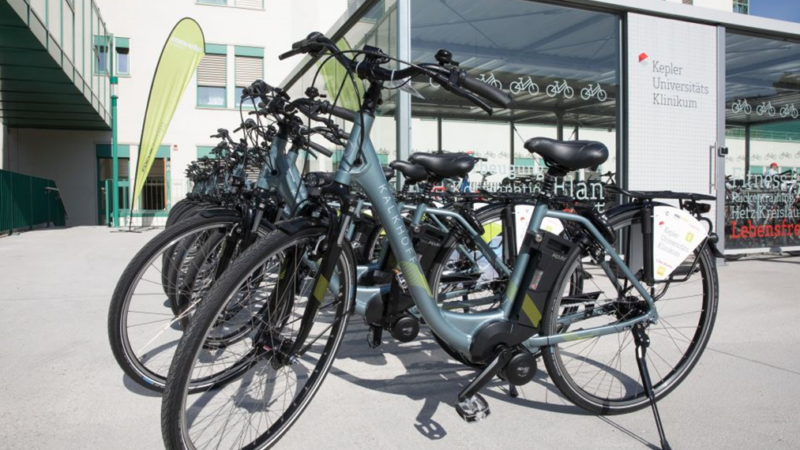 E-Bike Flotte als nachhaltige Mikromobilitätslösung zur Bewältigung der letzten Meile