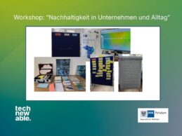 Workshop: „Nachhaltigkeit in Unternehmen und Alltag“